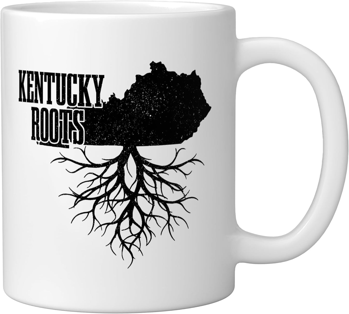 Taza Cerámica Vintage USA Patriótica Blanca