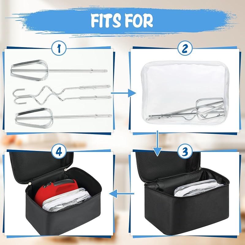 Bolsa transporte mezclador KitchenAid con asa estuche viaje
