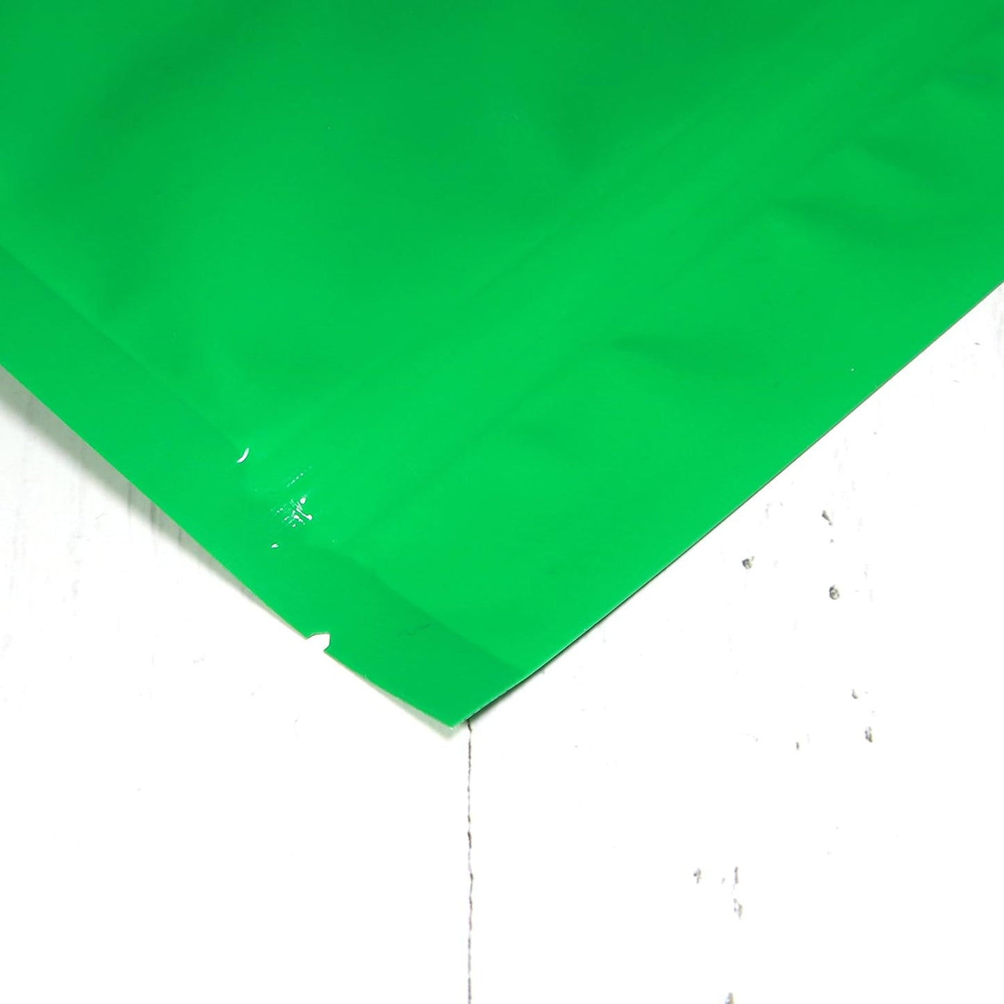 Bolsas vertical doble cara con ventana 4.7x7.1" verde