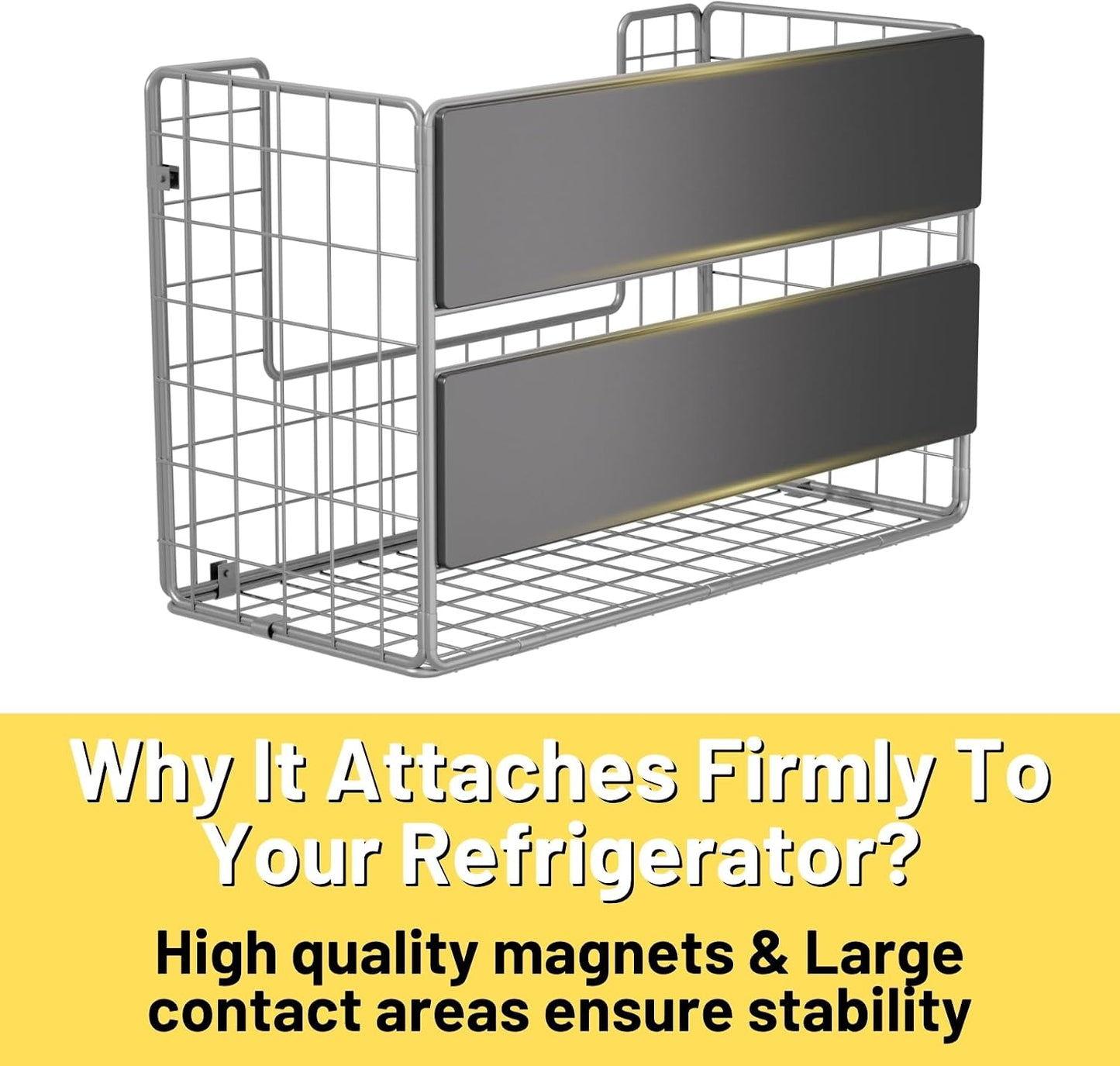 Estante magnético para frutas y patatas refrigerador