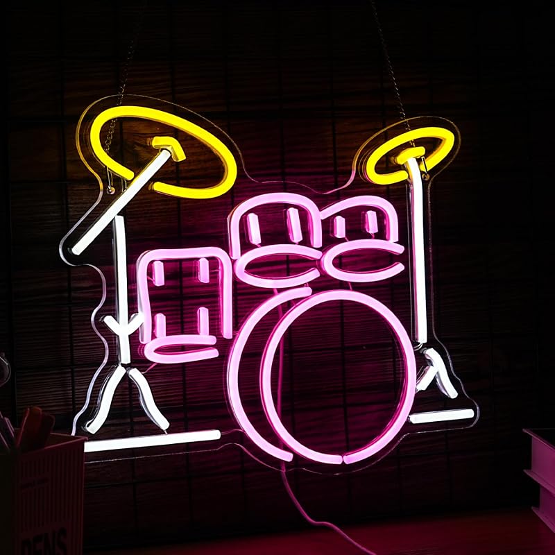 Luz neón LED regulable para pared USB dormitorio estudio