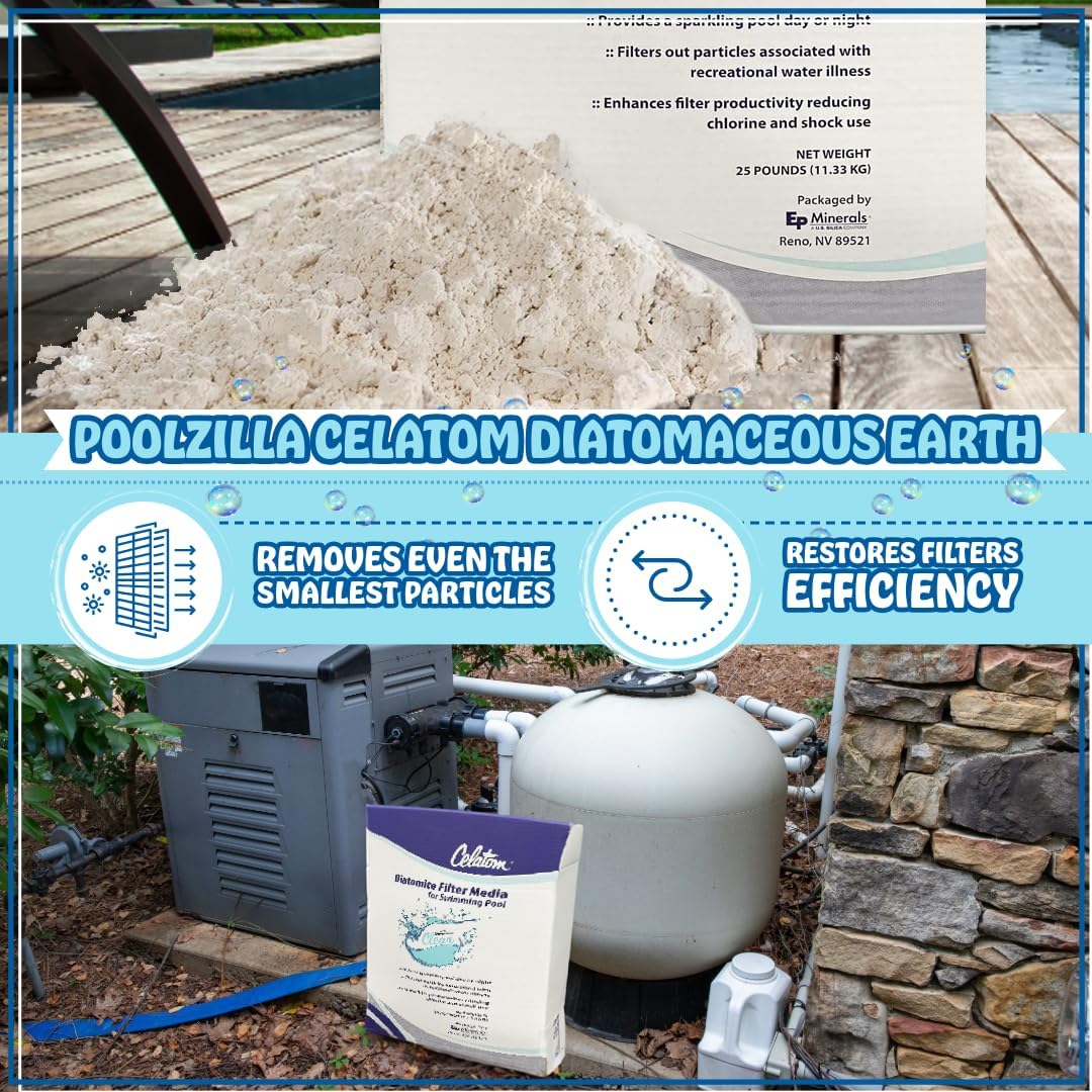 Filtro piscina diatomeas Celatom 25LB para sistemas DE