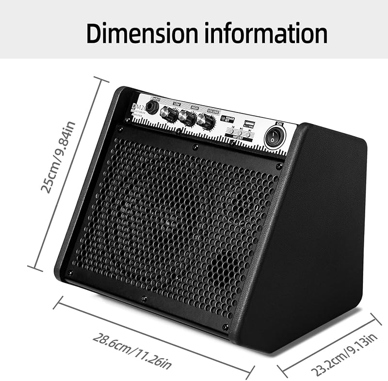Amplificador monitor personal Bluetooth 20W con USB