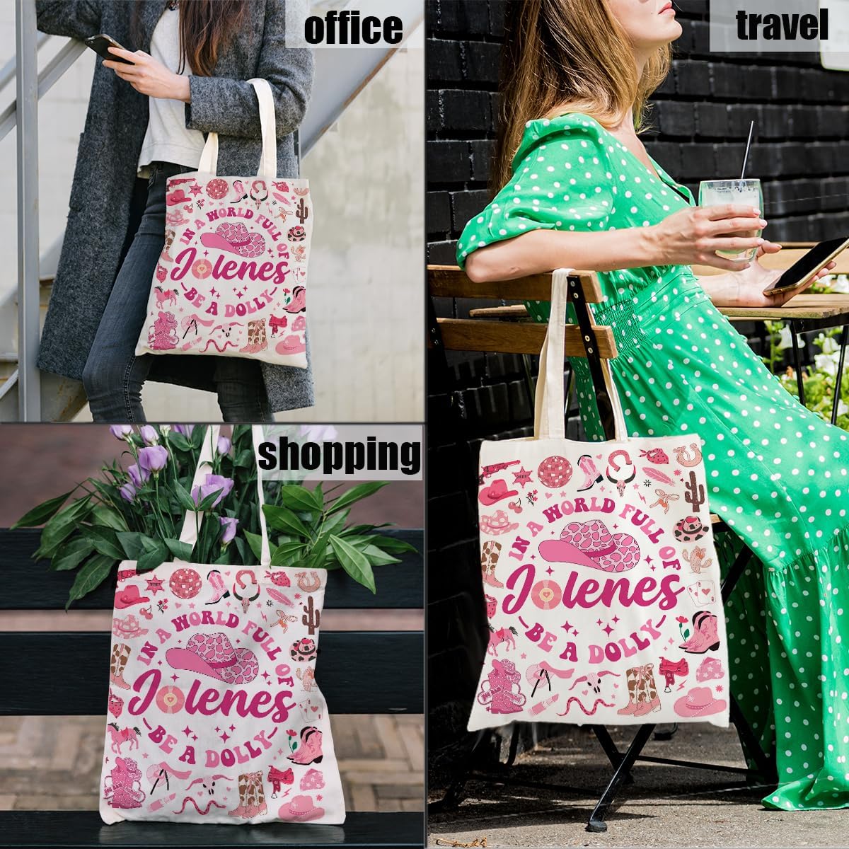 Bolso Canvas Regalo Mujer Amigas Compras Playa