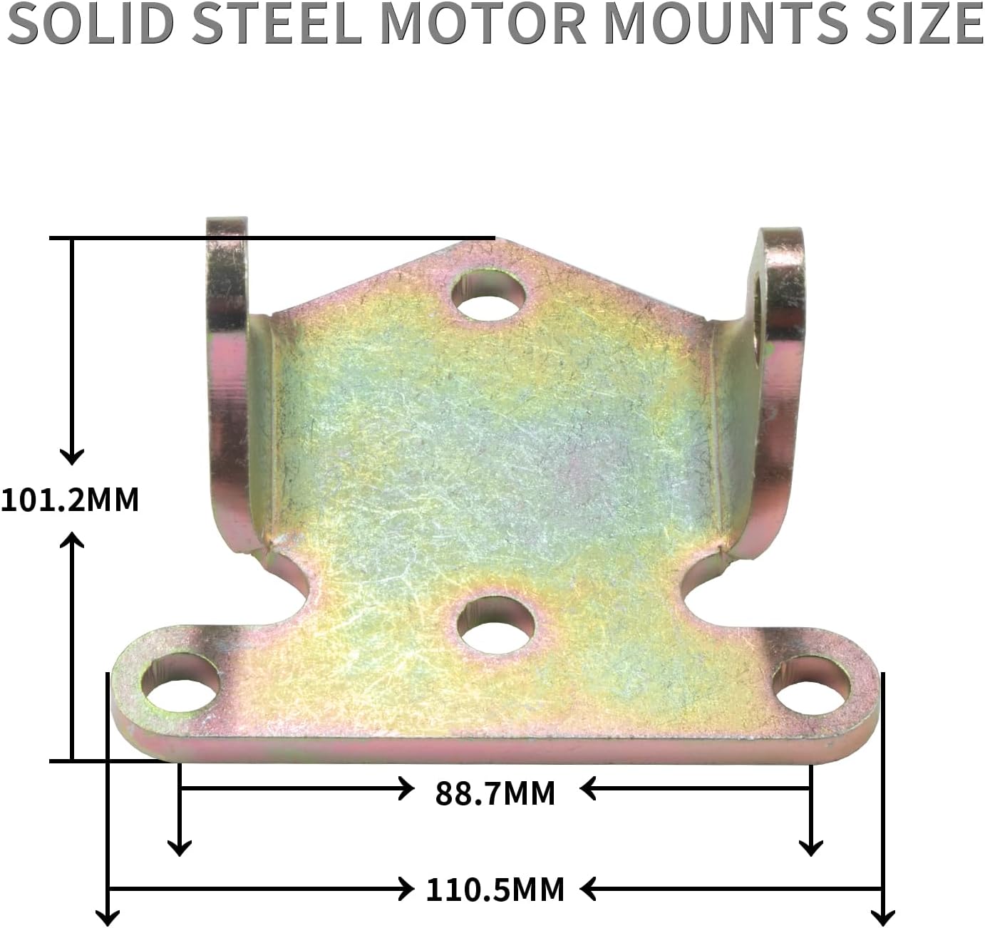 Kit soporte motor acero SBC/BBC Chevy para todo terreno