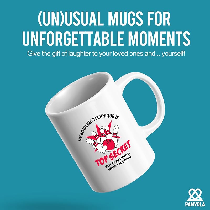 Taza cerámica regalo boliche hombres mujeres entrenadores