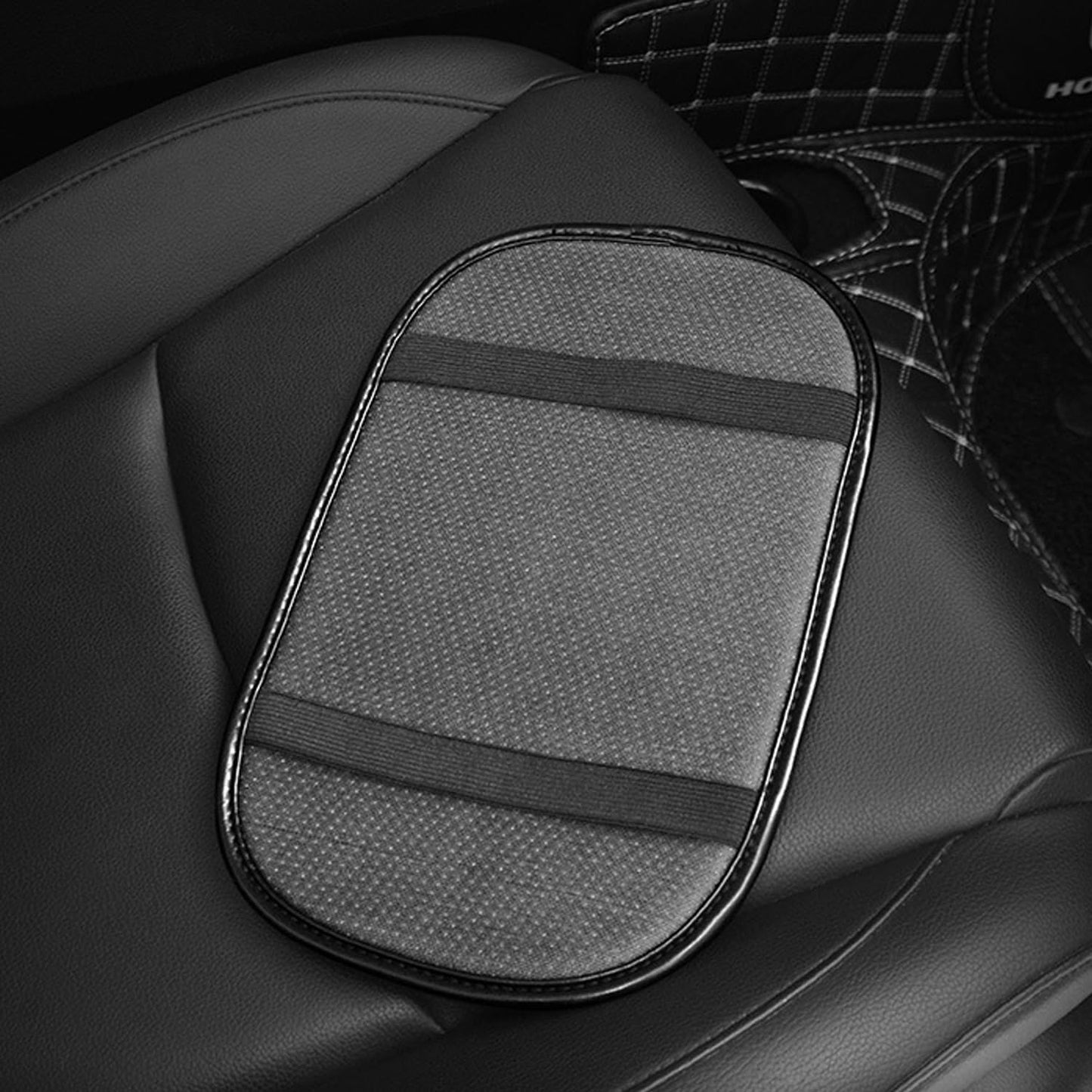 Funda reposabrazos coche plateado con strass