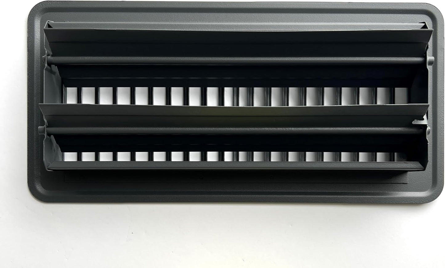 Ventilación piso acero gris mate 4x10 5.75x11.75pulg