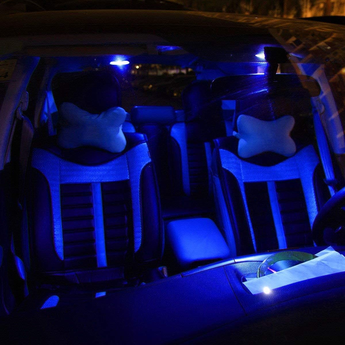 20 Bombillas Led 5050 12v Azules para Coche