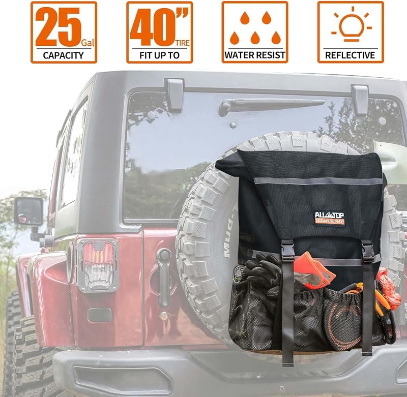 Bolsa basura resistente para camión Jeep SUV automóvil