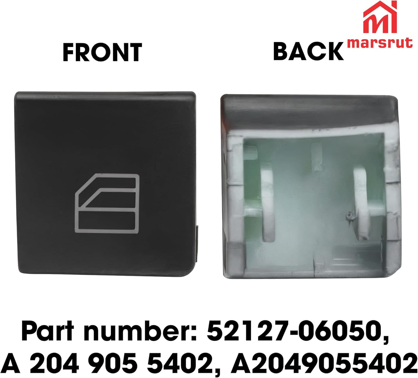 4 Tapas interruptor repuesto Mercedes-Benz C250 GLE 15-19
