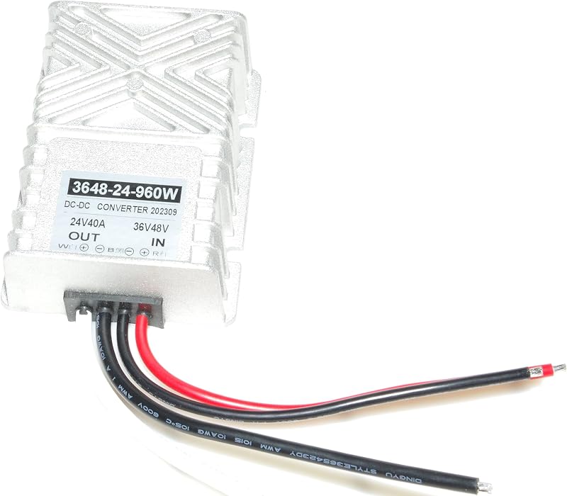 Convertidor DC-DC 48-60V a 24V 40A 960W automotriz