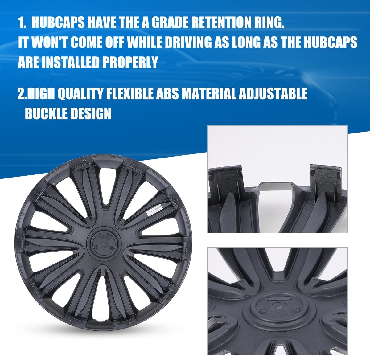 Tapacubos R16 16" ABS 4 Pzas para Camioneta SUV