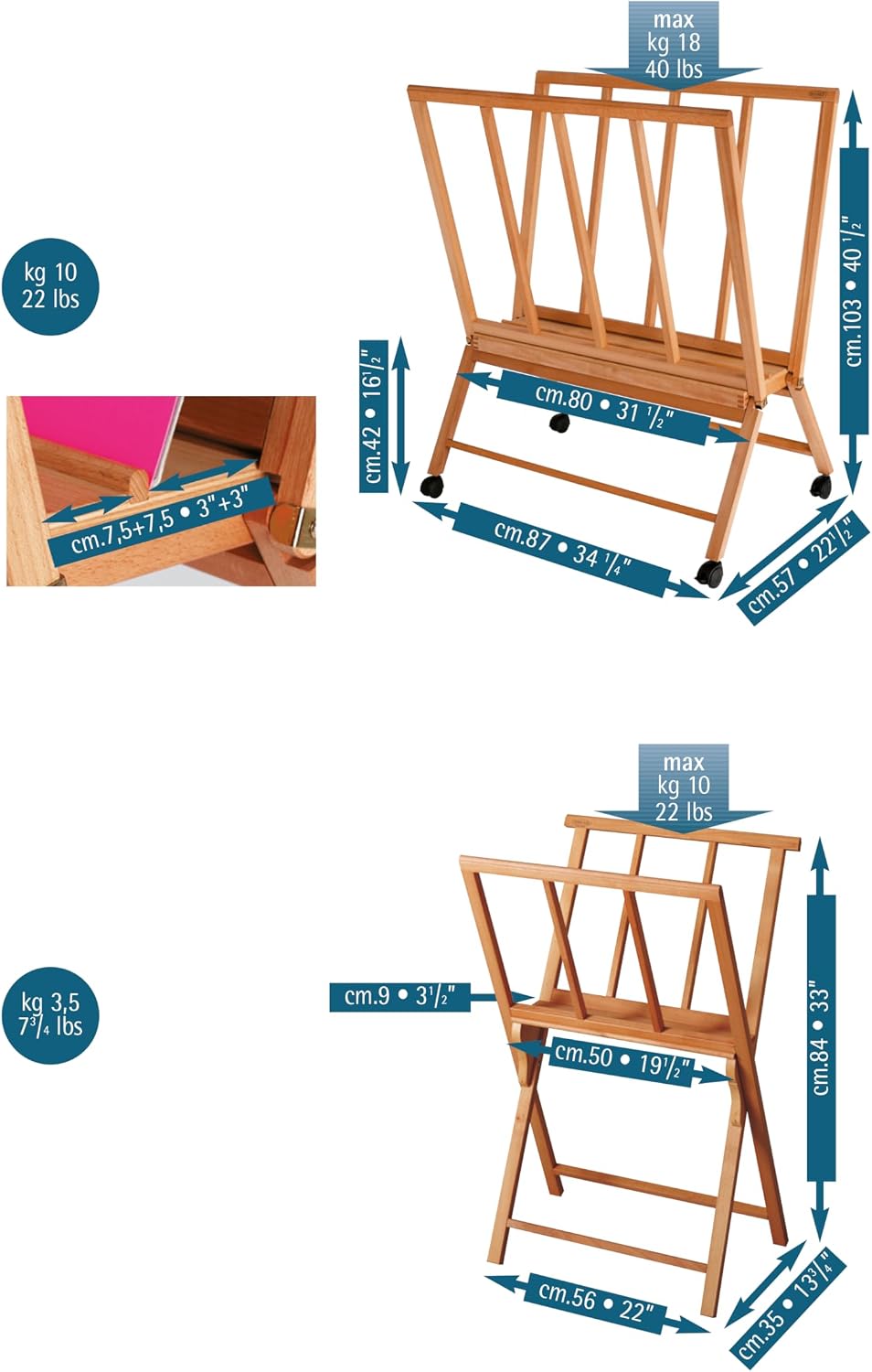 Estante impresión gigante MBM-40 beige