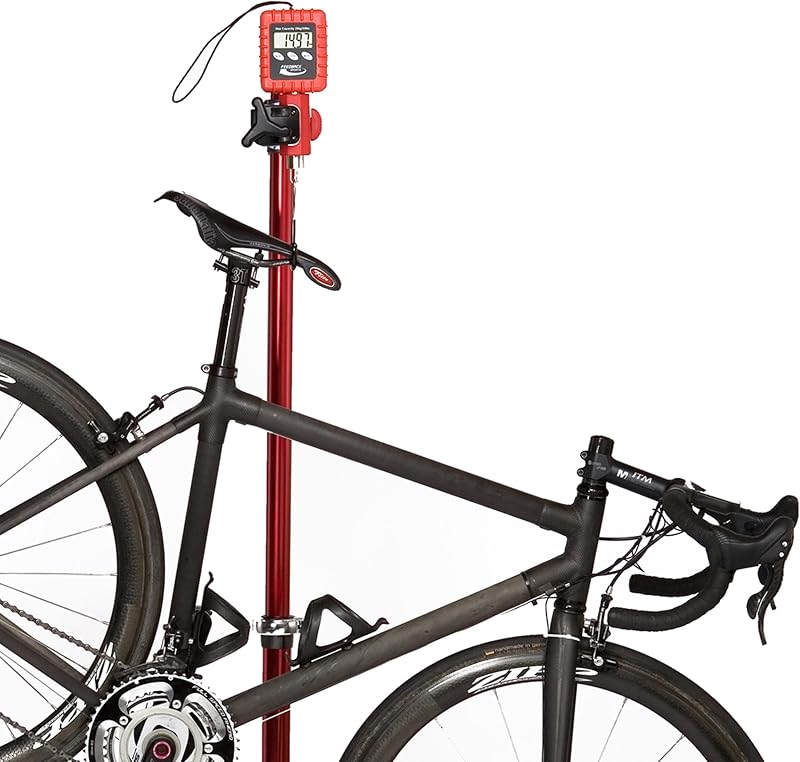 Escala digital bicicleta alpina roja 55.1lbs