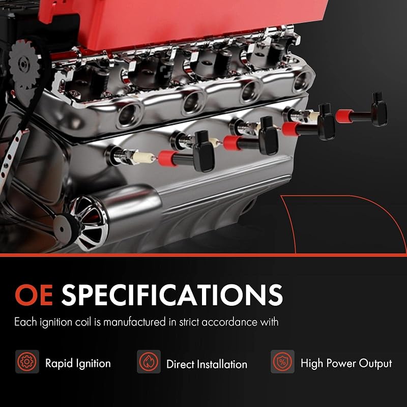 Set 8 Bobinas Encendido comp Chevy Silverado 1500 Tahoe