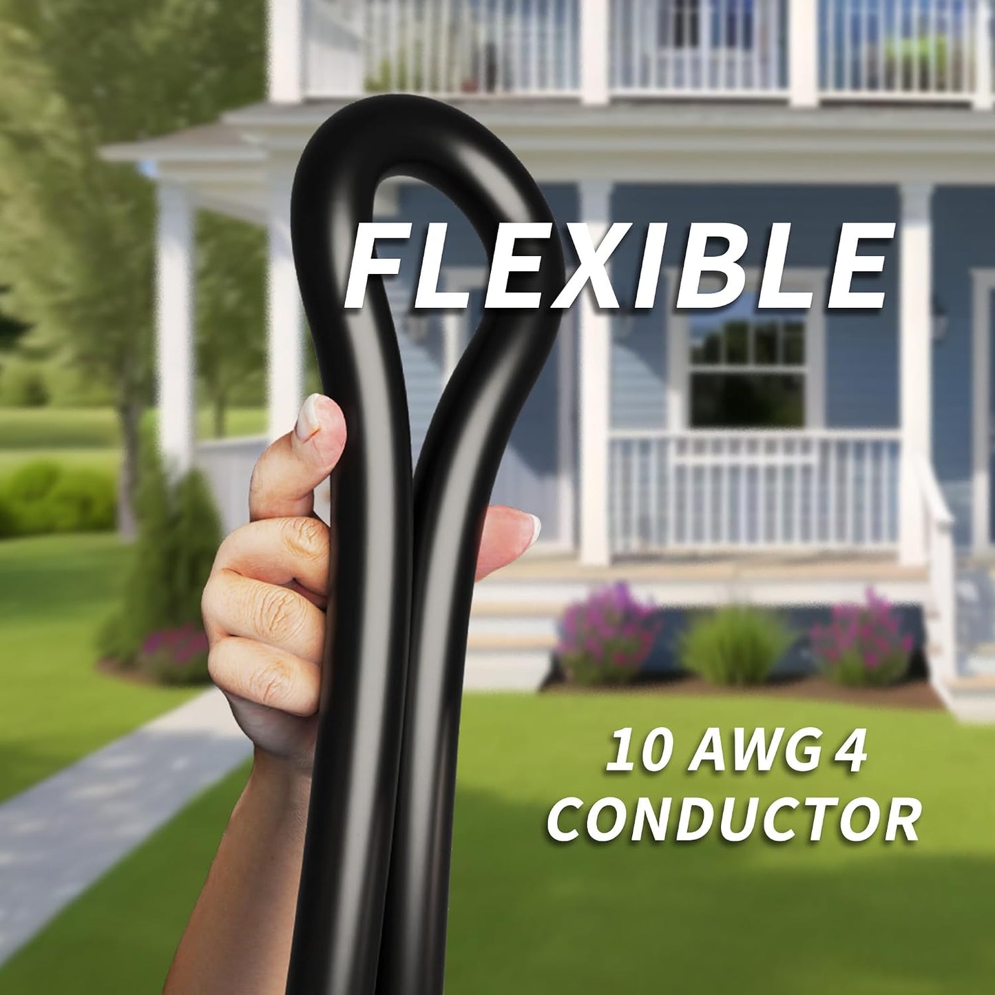 Cable extensión generador 50ft 30A NEMA L14-30P/L14-30R