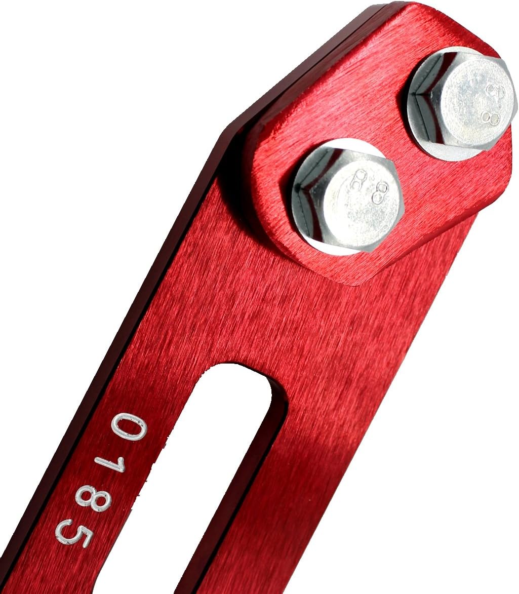 Gancho remolque trasero universal anillo aluminio anodizado