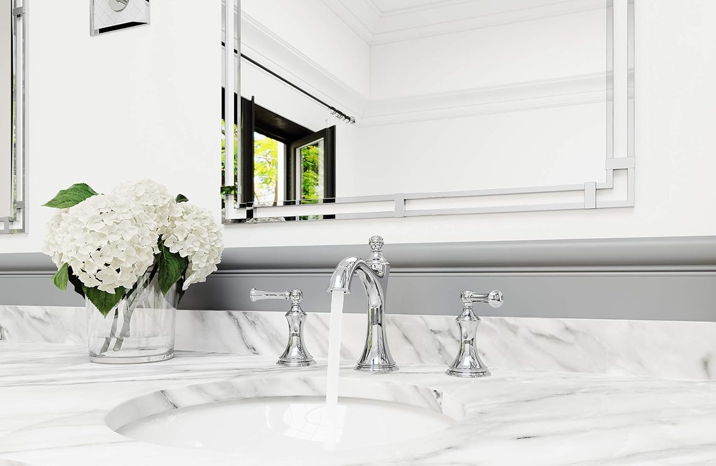 Grifo baño Tisbury 1.2 GPM drenaje desplegable cromo