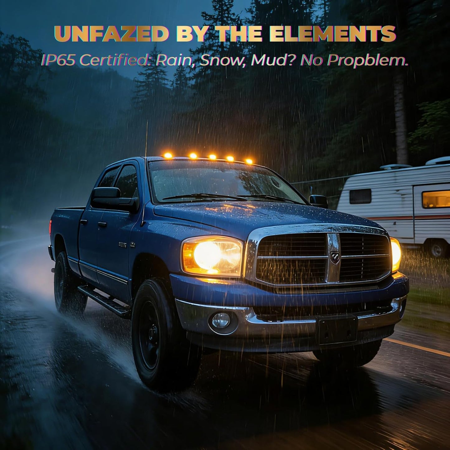 5 Luces techo cabina Dodge Ram 2018