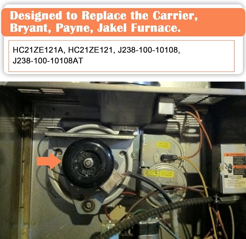 Conjunto motor inductor horno Jakel HC21ZE121