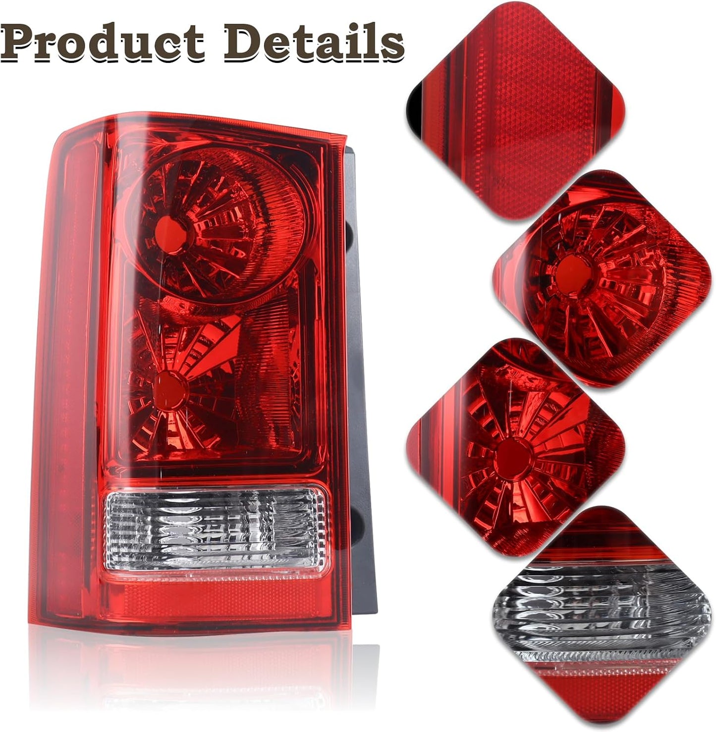Luz trasera izq conductor Honda Pilot 09-15 sin bombilla