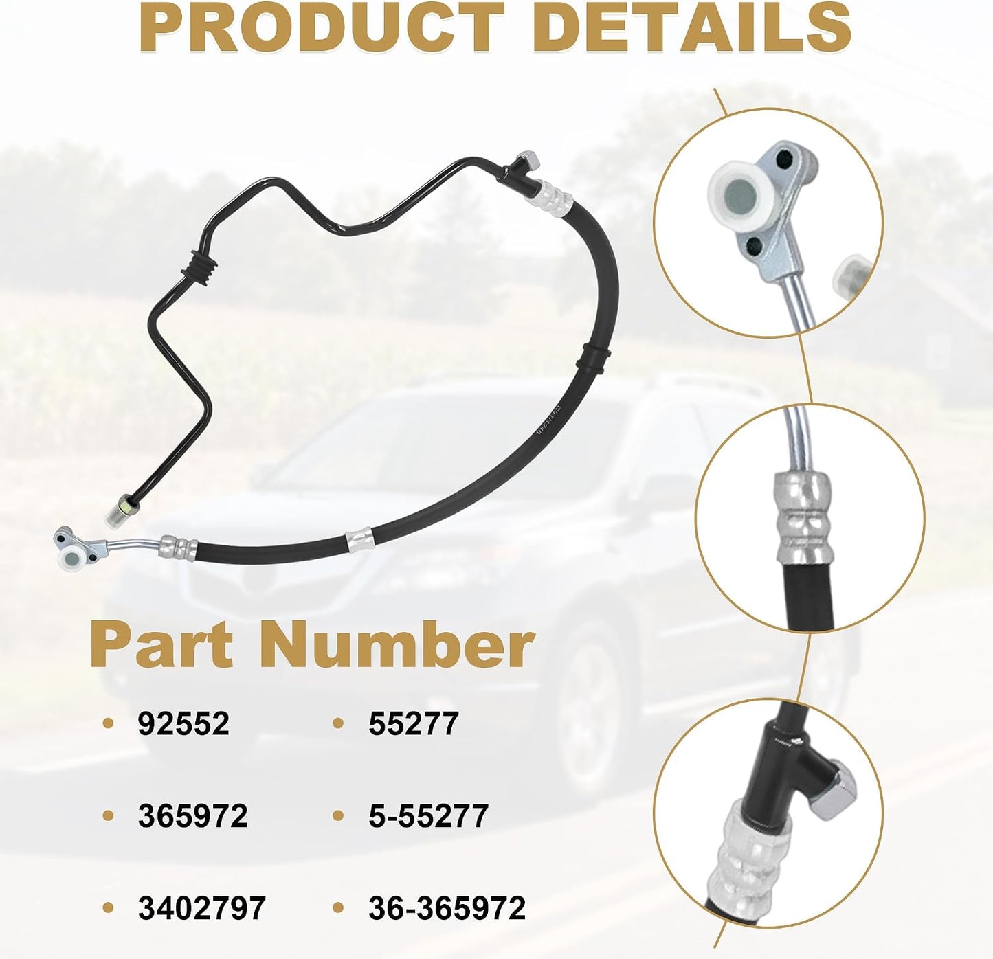 Conjunto manguera dirección asistida Acura MDX 53713S3VA02
