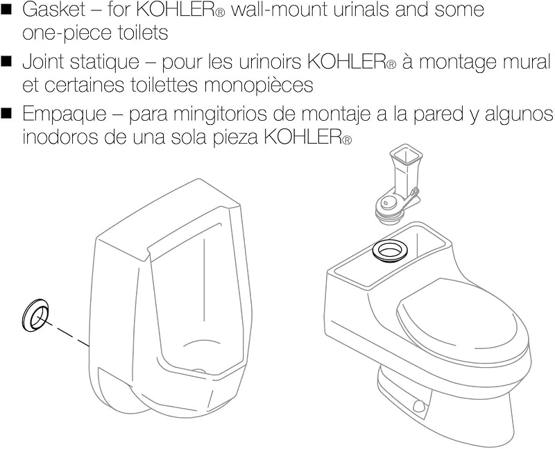 Junta urinario Kohler GP53410