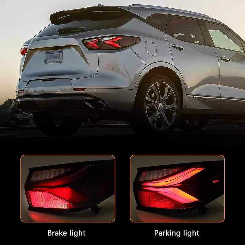 Luz trasera LED Chevy Blazer 19-22 kit freno derecho