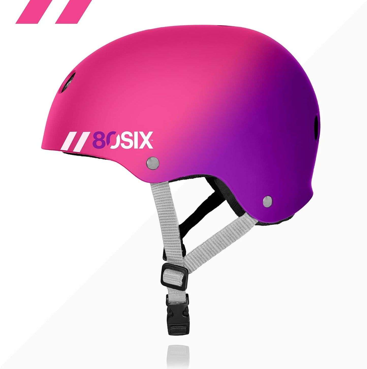 Casco multideporte triple certificado para bicicleta y patineta