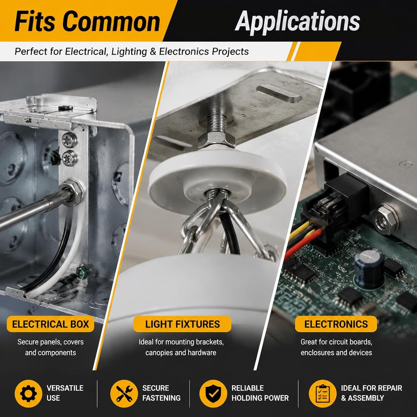 300 Tuercas M3 Acero Inox 304 para Electrónica y 3D