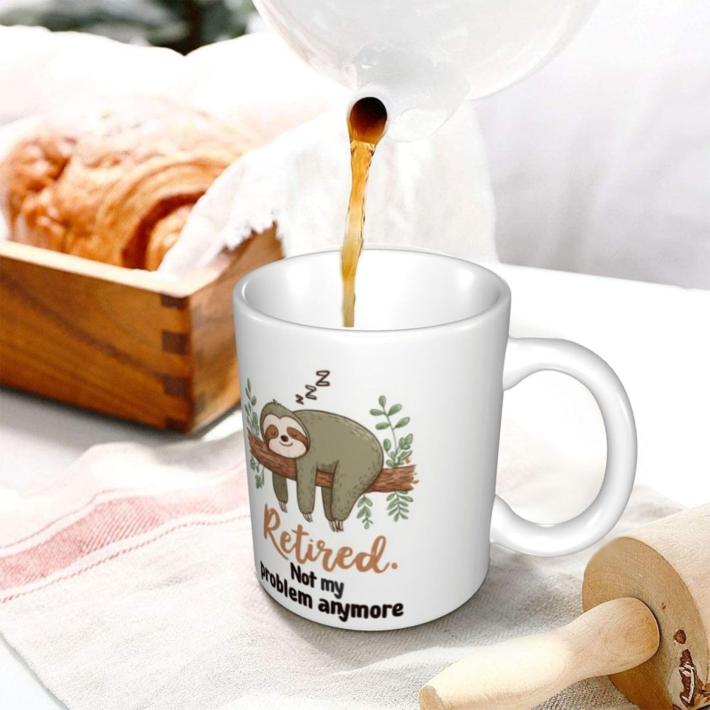 Taza café cerámica 11oz frase divertida regalo oficina casa