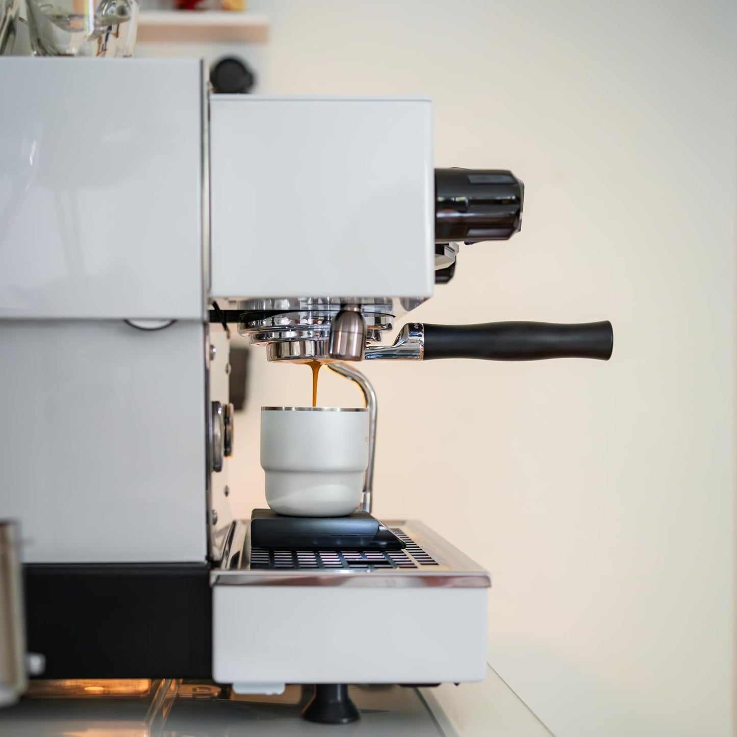 Portafiltro 2.28pulg cesta extracción espresso