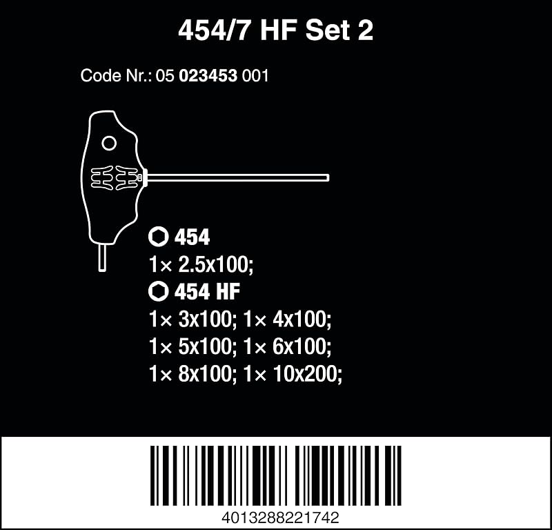 Set 7 Tornillos Hex-Plus 2 Tornadores