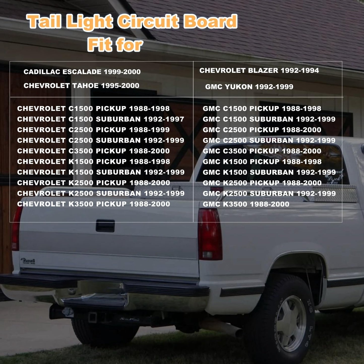 Placa Conectora Lateral Chevy C/K 88-99 GMC Yukon Blazer Tahoe
