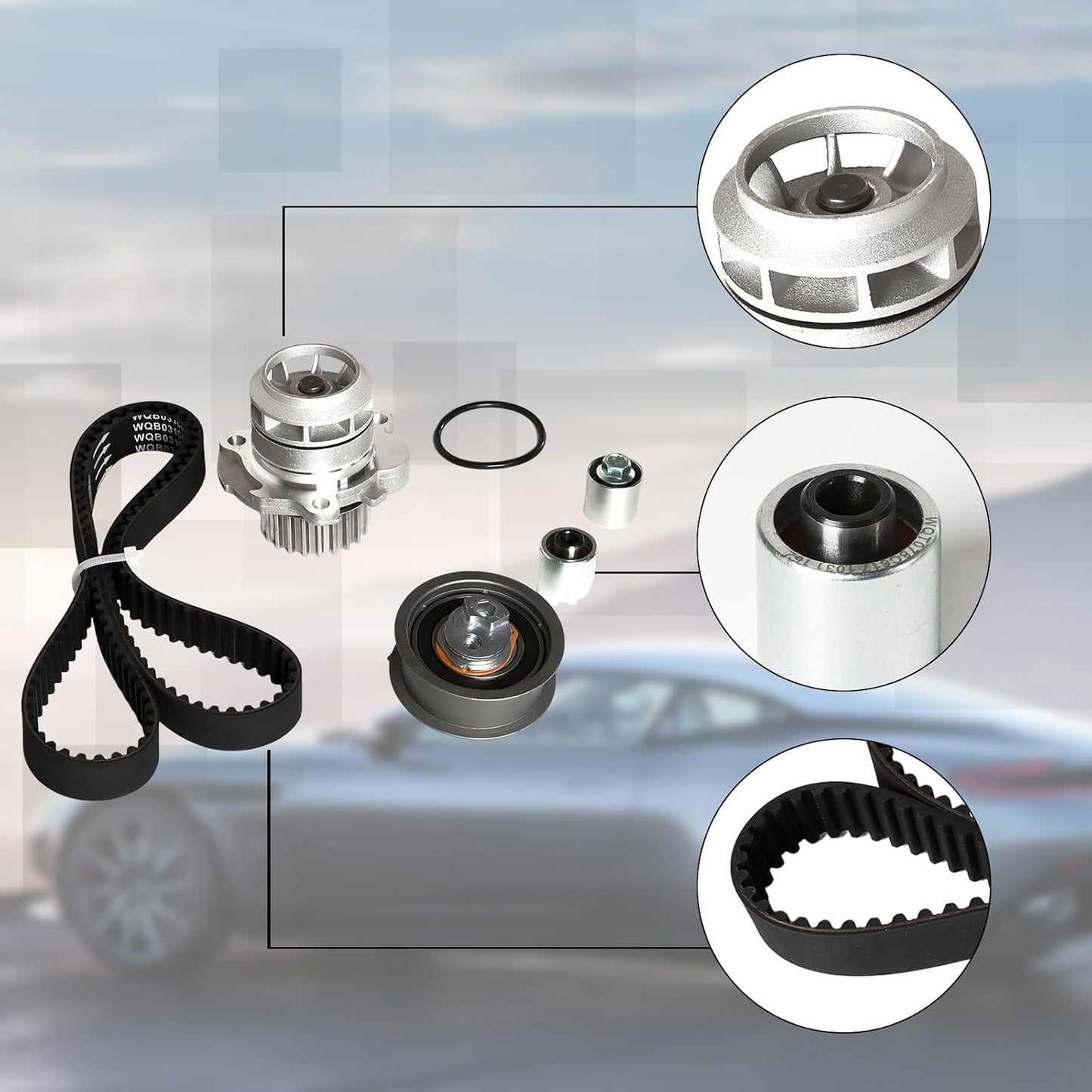 Kit correa distribución VW A3 A4 TT 2005-14