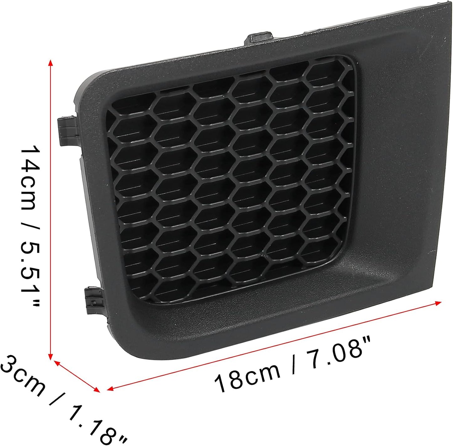 Parrilla parachoques derecho Jeep Renegade 15-17
