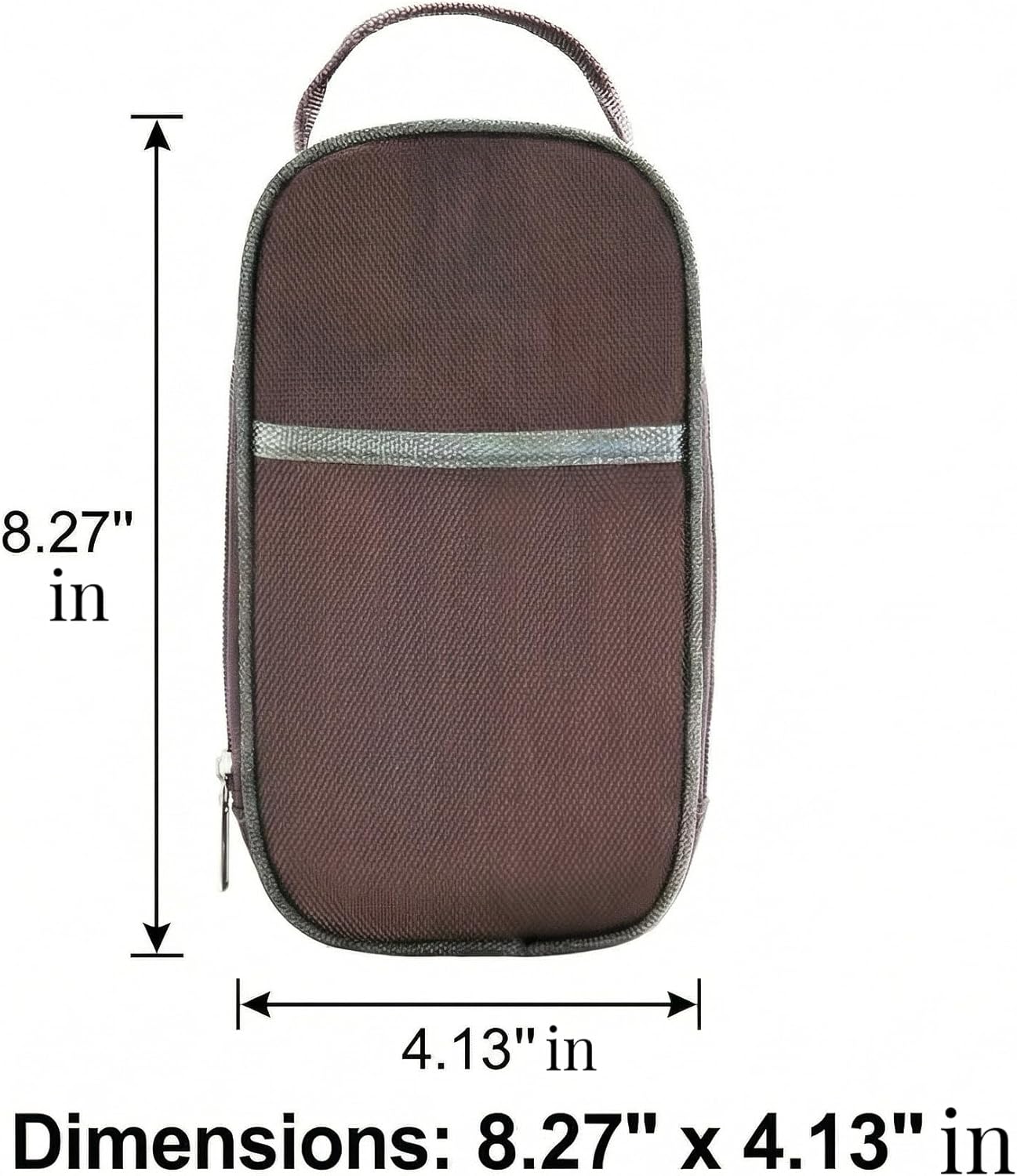 Bolsa almacenamiento portátil apertura lateral duradera