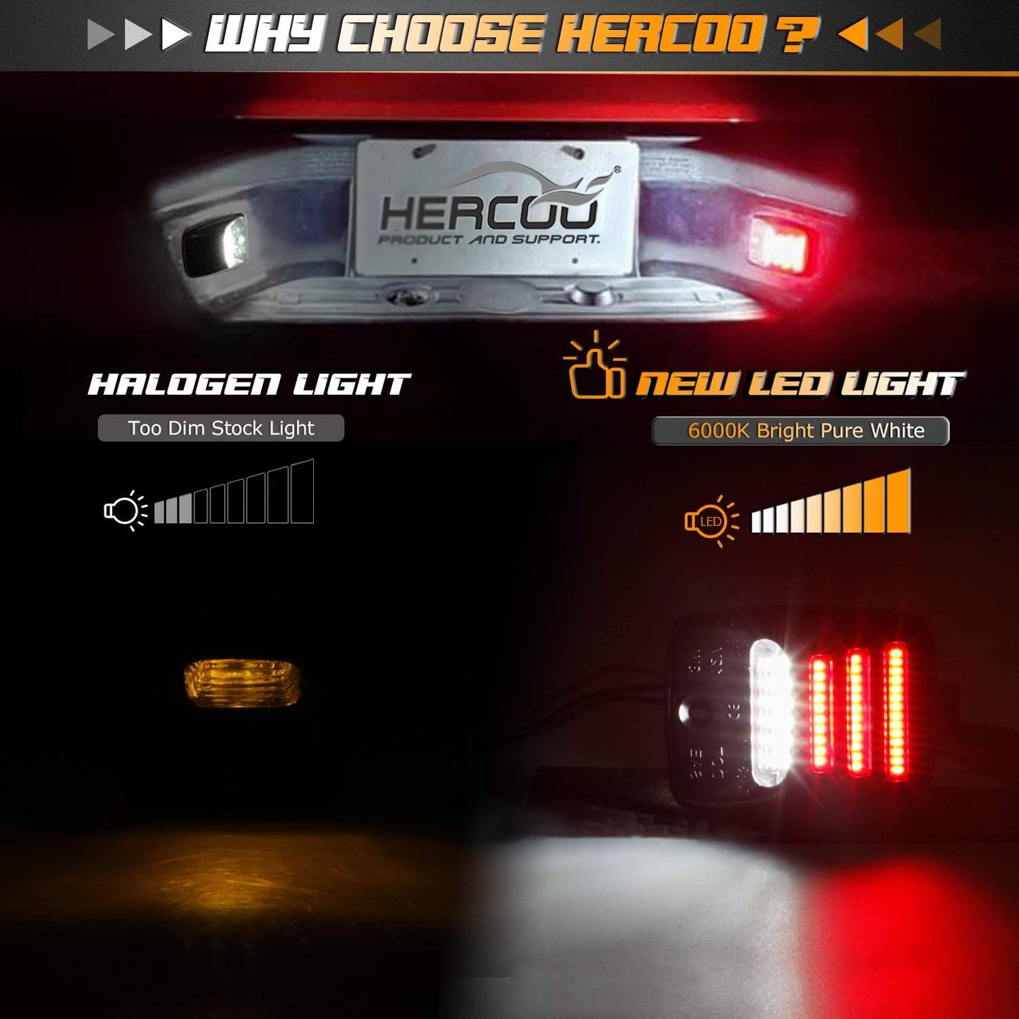 Lámpara LED placa matrícula comp Tacoma 05-15 Tundra 00-13