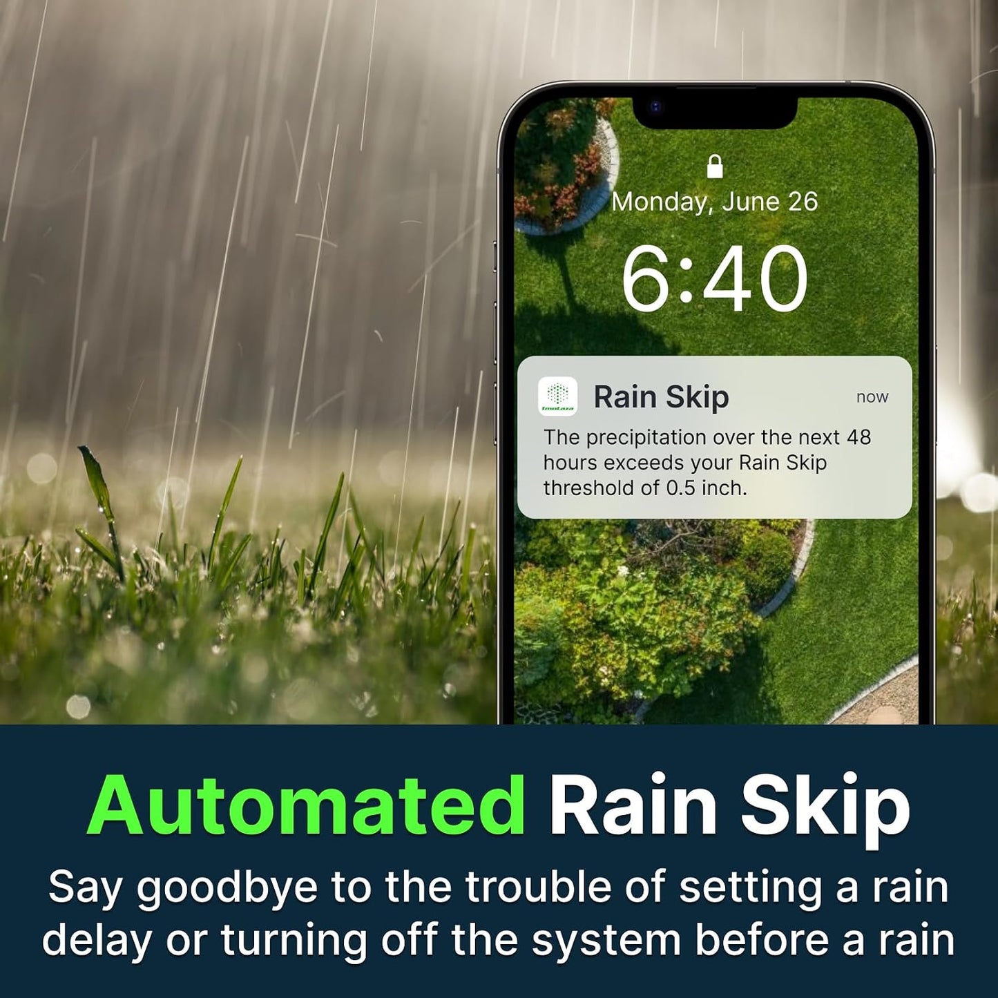 Controlador riego WiFi 4 zonas app y saltos meteorológicos