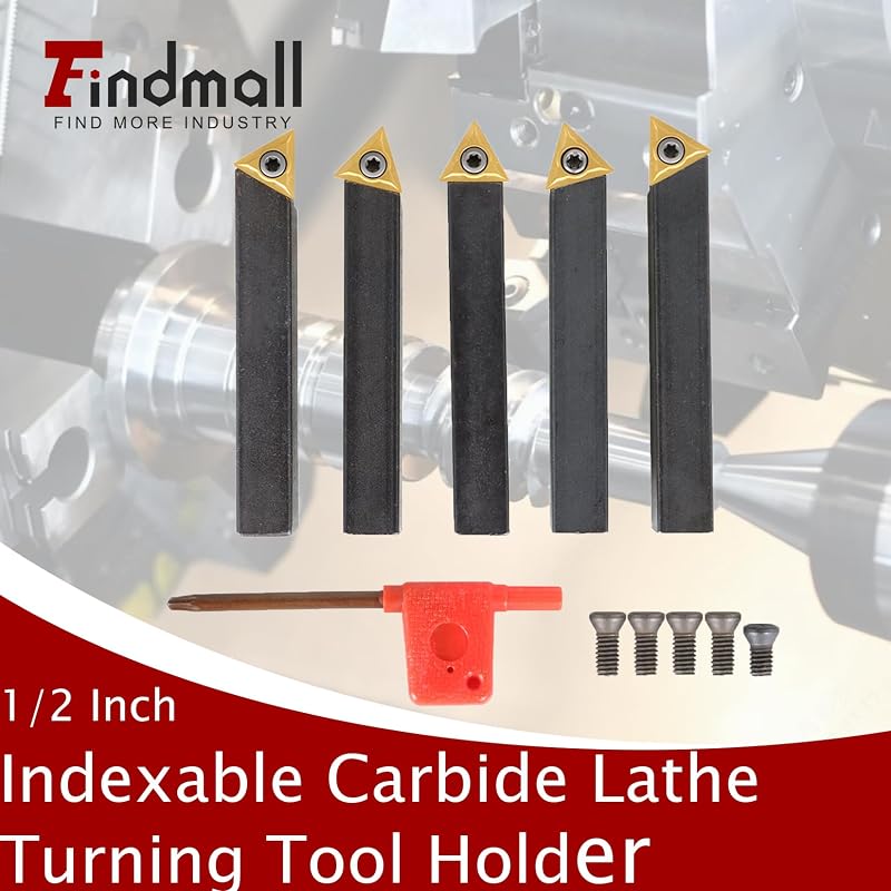 5 Pzas Torno Carburo Indexable TCMT16T304
