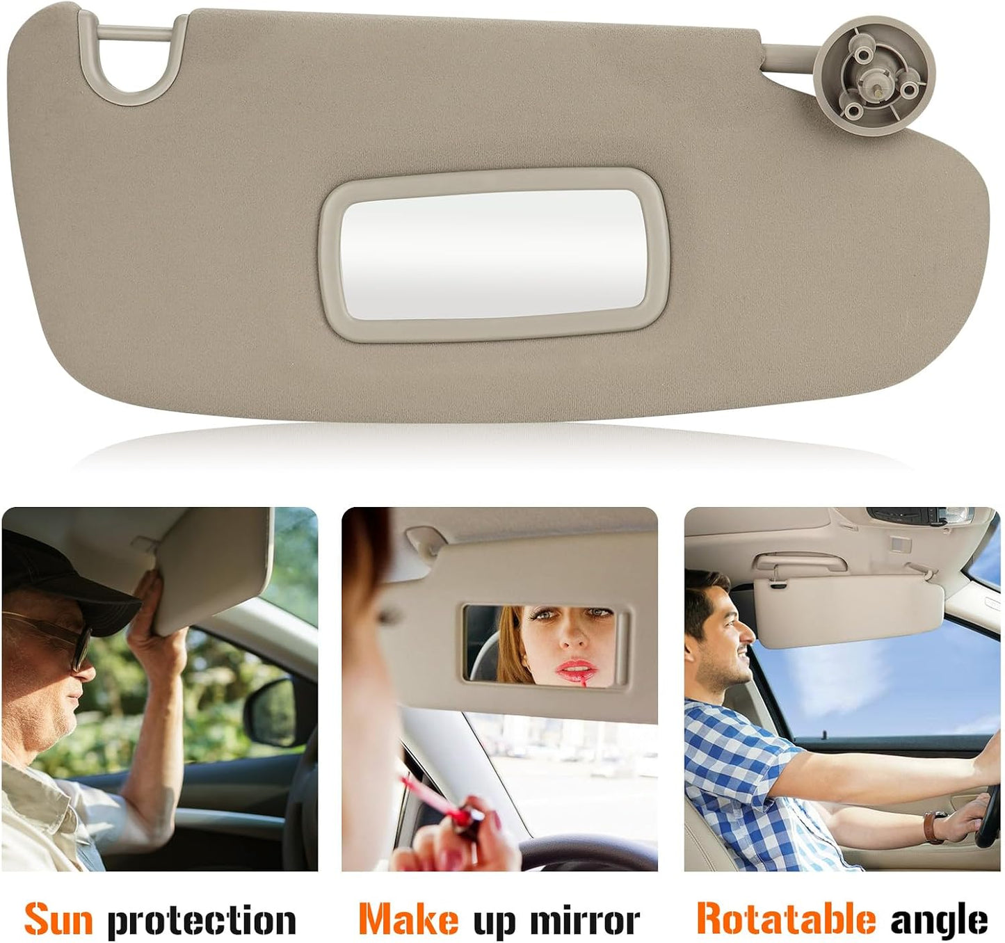 Visera solar Dodge Ram 2009 para conductor y pasajero