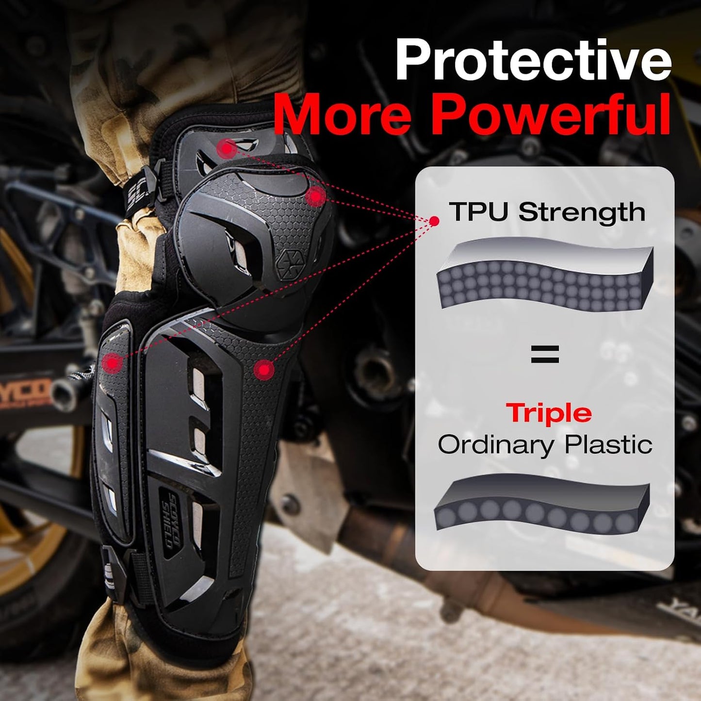 Protectores rodillas y espinilleras 2en1 deportes