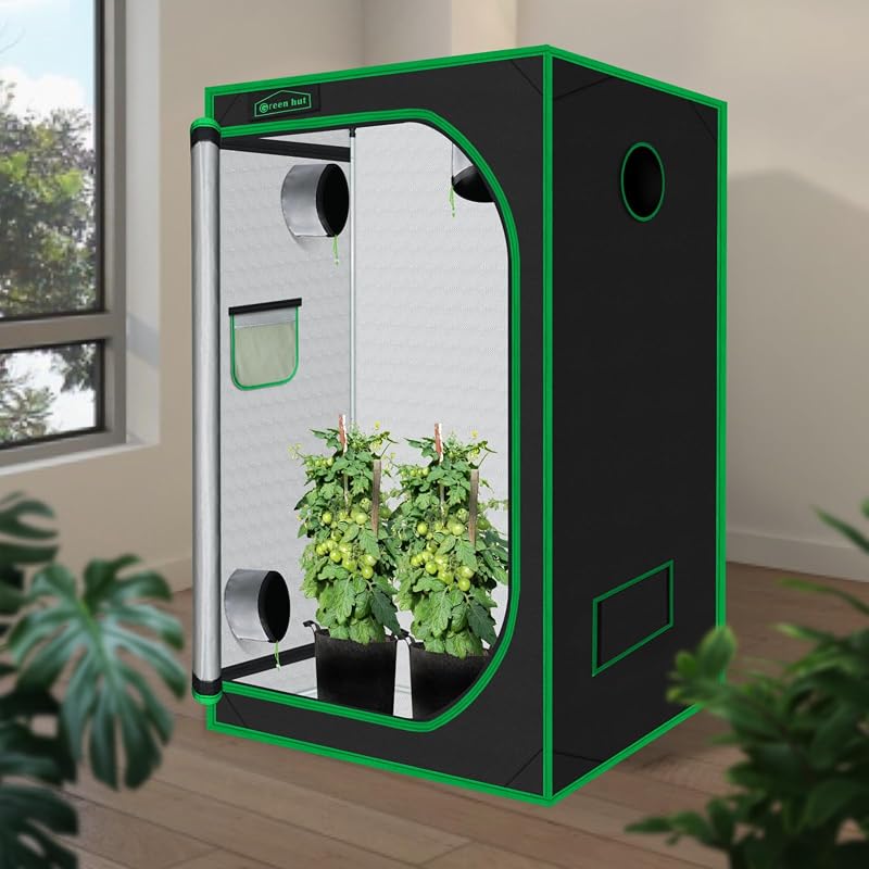 Tienda cultivo interior 48x48x78" Mylar plantas