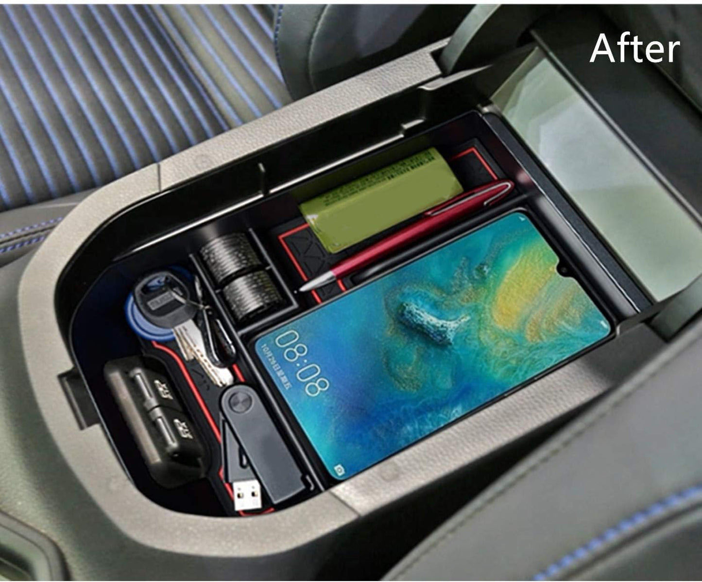 Bandeja organizadora consola Toyota RAV4 Prime 21-25