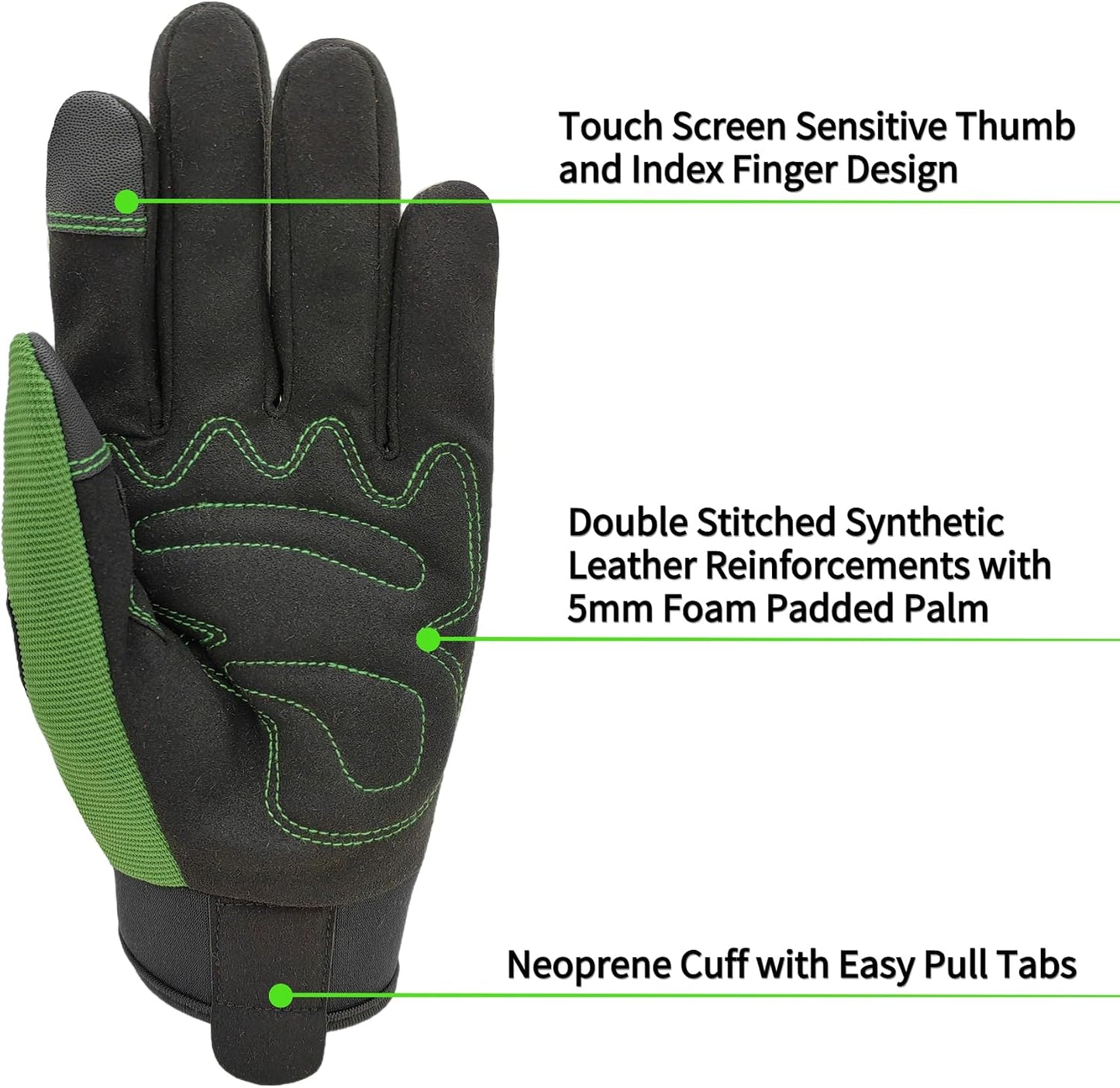 Guantes jardinería antiespinas resistente pinchazos mujer