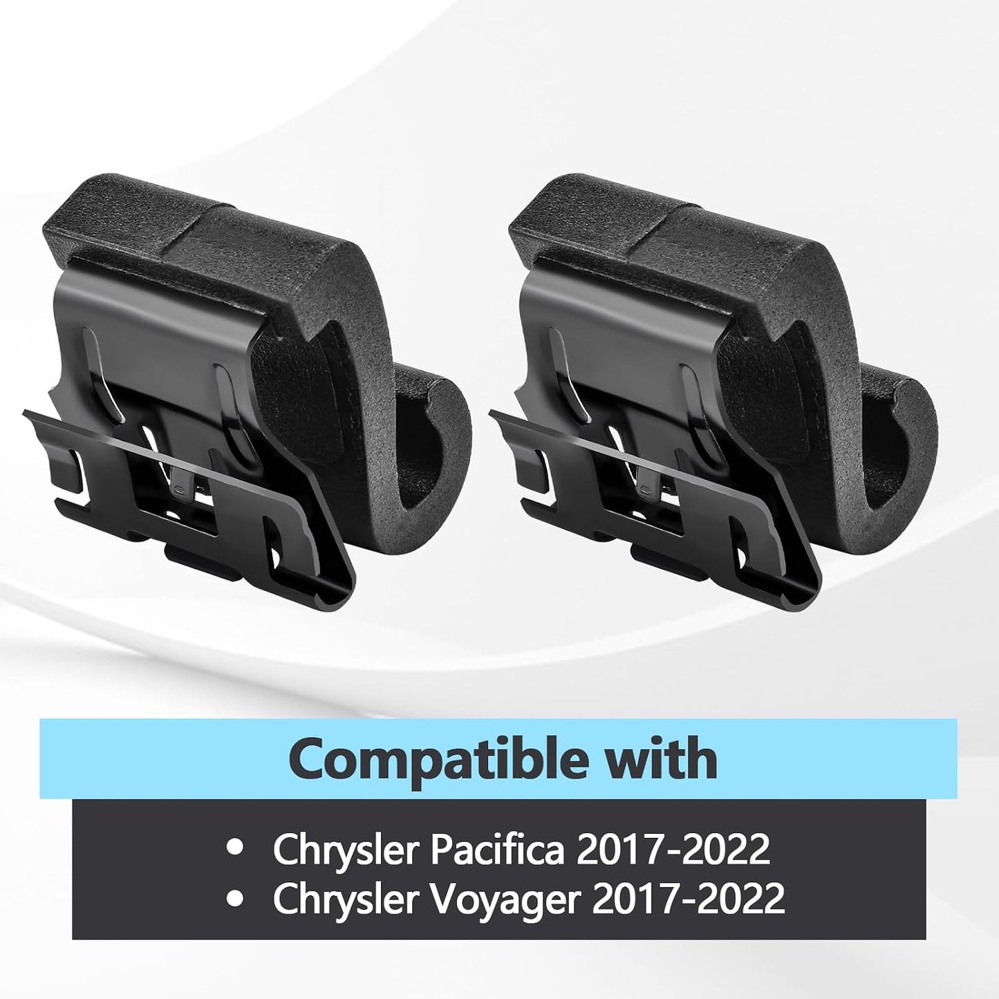 2 Ganchos para sombra ventana Chrysler Pacifica 5XR76DX9AA