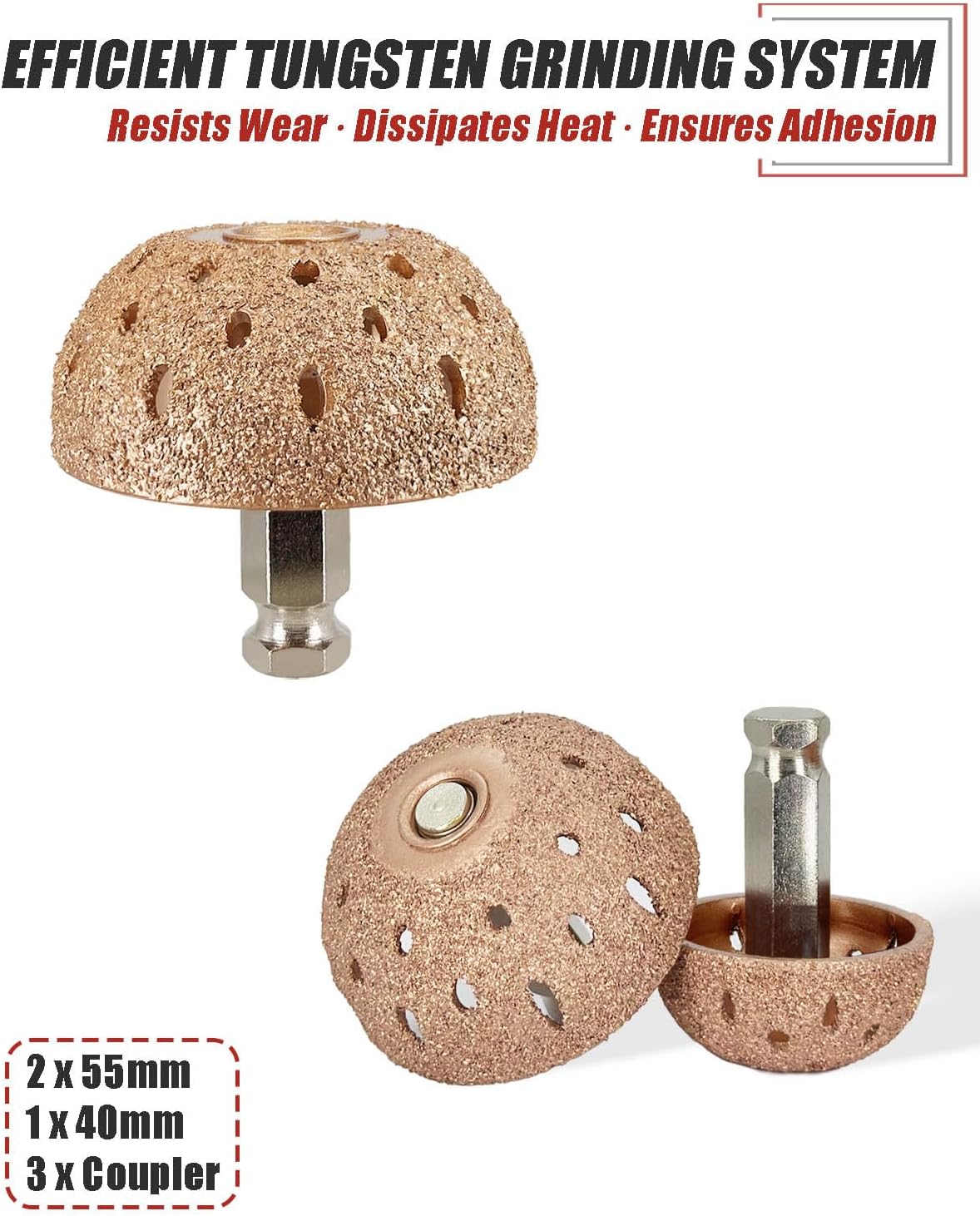 Kit reparación neumáticos con amoladora 2500rpm