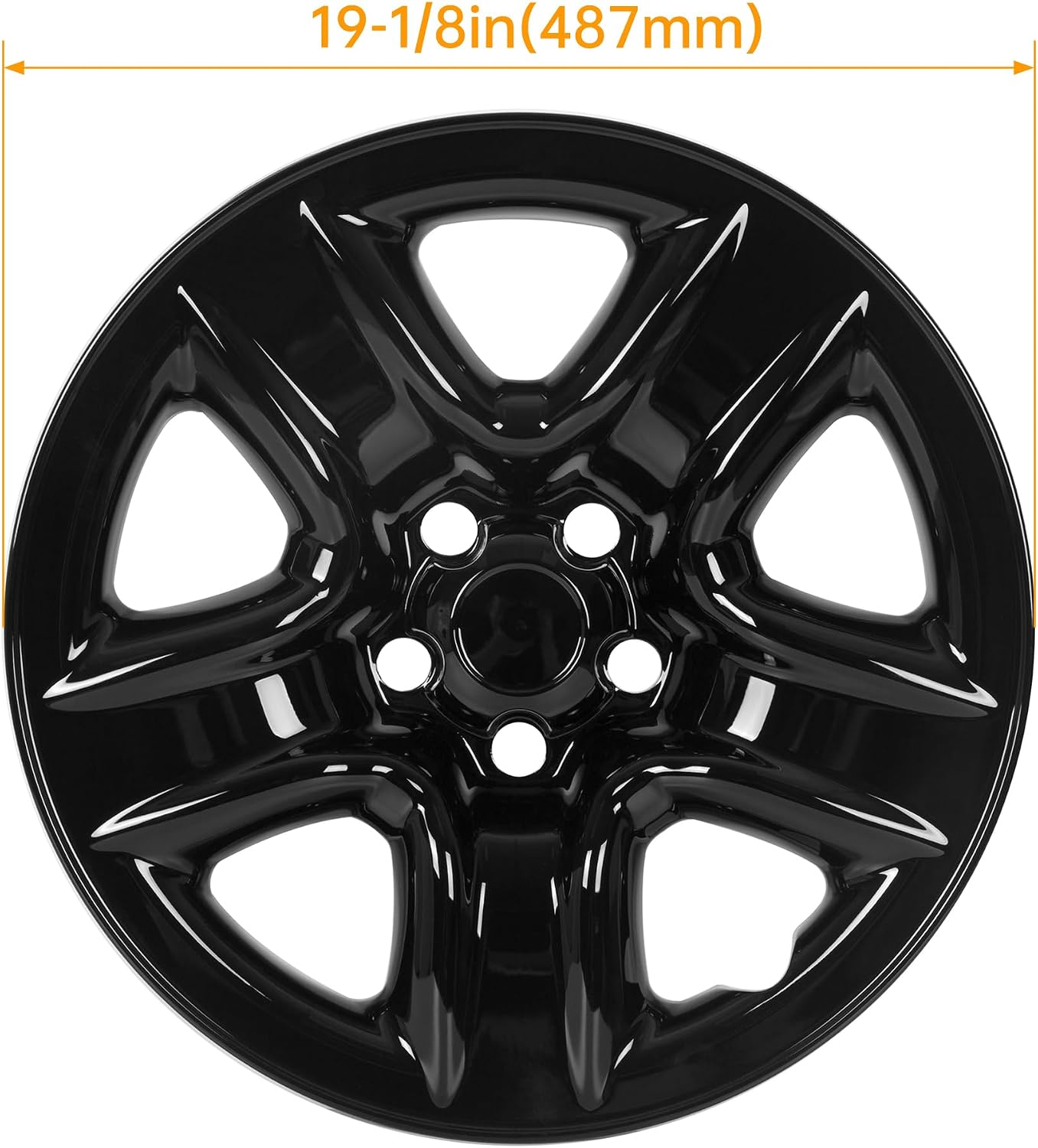Tapacubos comp Toyota RAV4 06-12 negro 18" set 4