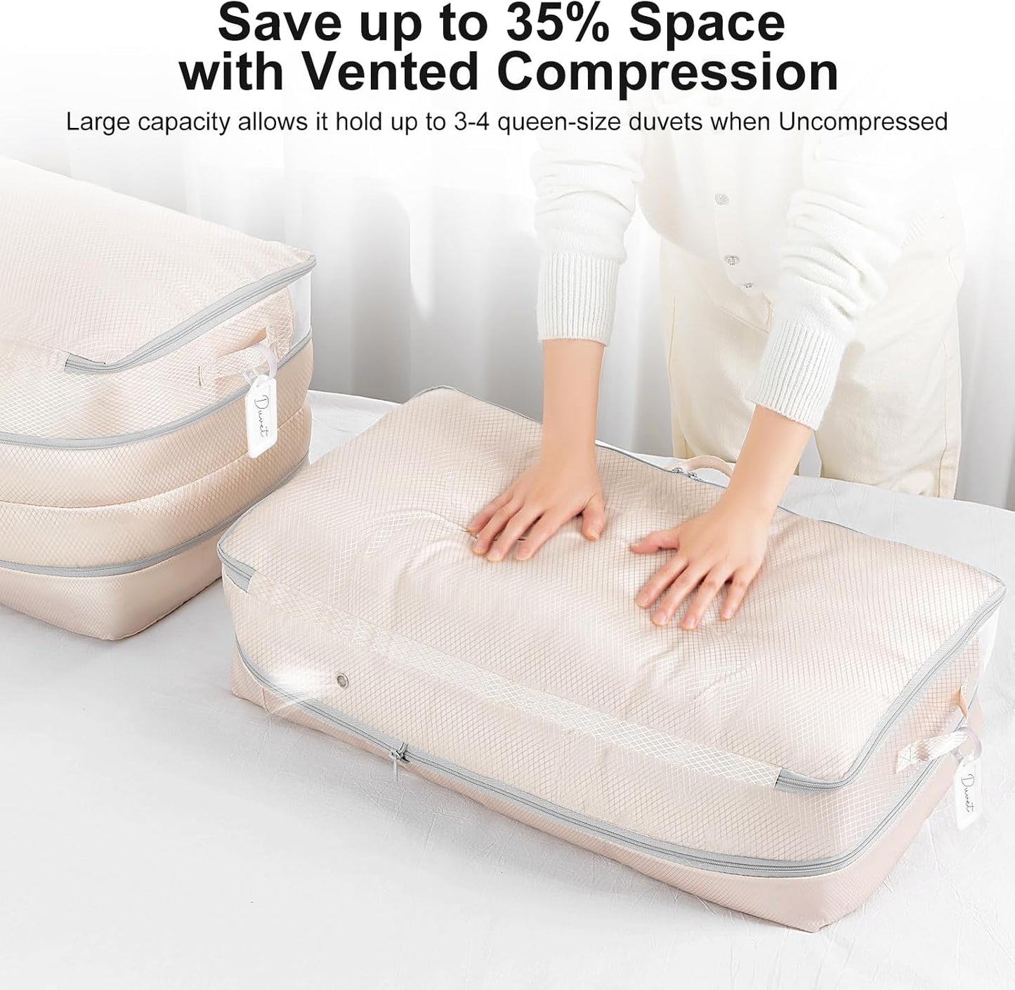 Bolsa compresión ropa de cama gran capacidad